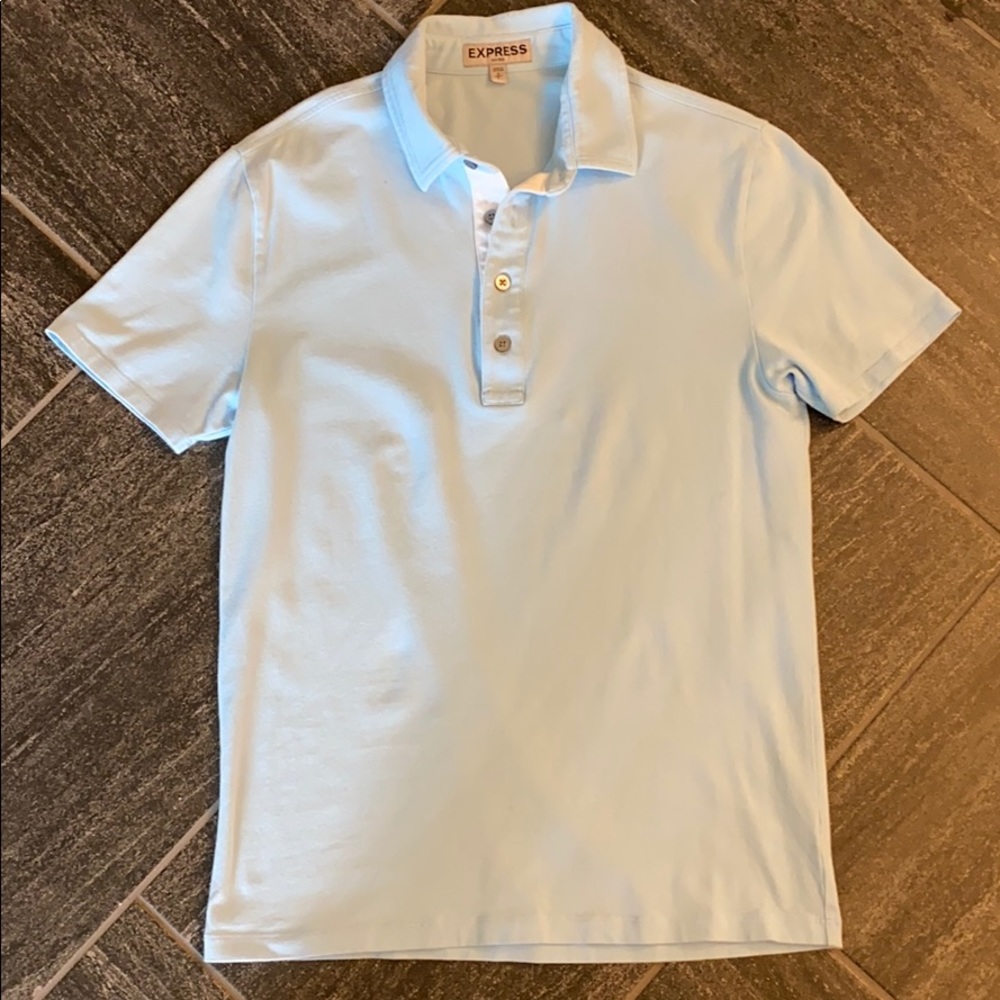 SHORT SLEEVED EXPRESS FITTED POLO